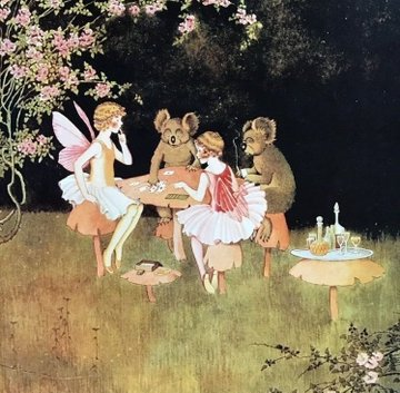 aestheticpost's tweet image. fairy tale Illustrations by ida rentoul outhwaite.