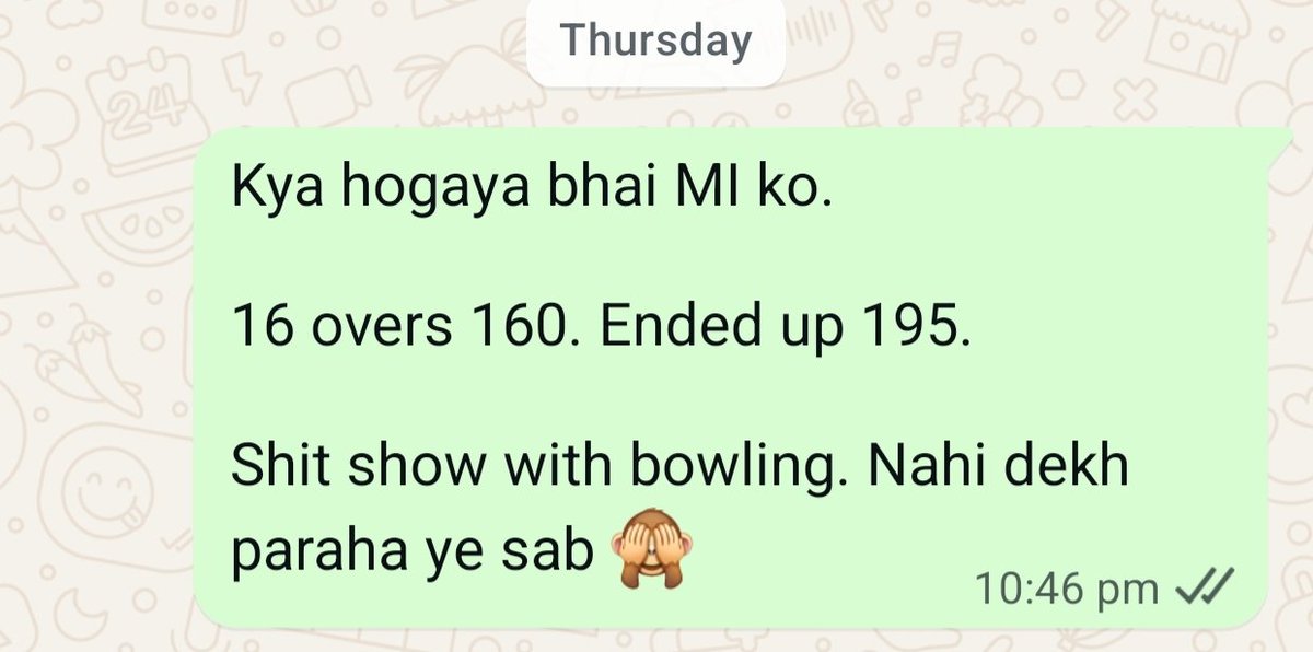 invertedbulbul's tweet image. Tables turned from Thursday to Monday. @mipaltan 

Felt like we are back with bang today. Need to continue!! 
#IPL