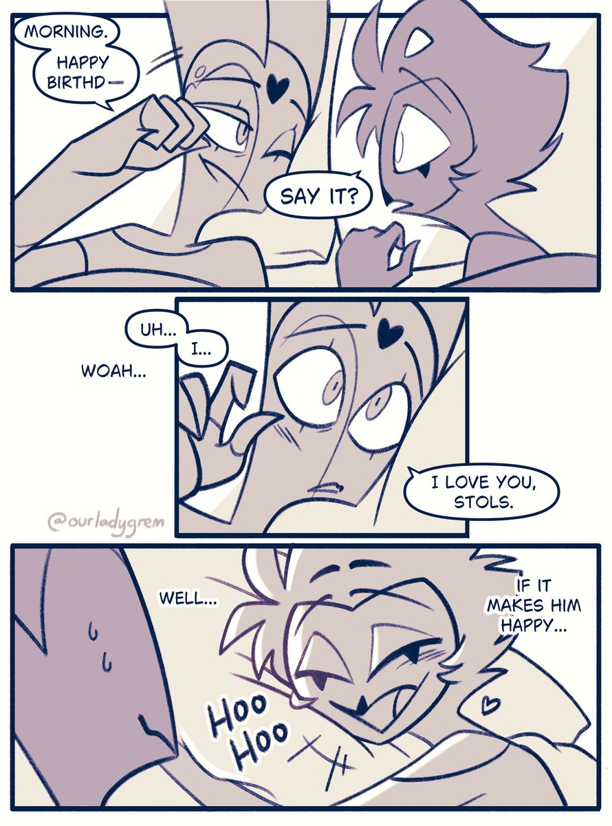 ourladygrem's tweet image. say it... 👄
page 1-4/9
#helluvaboss #stolitz #stolas #blitzo