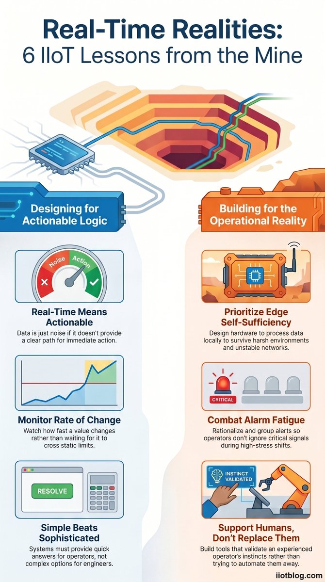 henrycosta's tweet photo. Real-time data changes how decisions are made.

This infographic shows lessons from mining operations. How IIoT enables faster actions, better visibility, and decisions closer to the field.

This is what Industry 4.0 looks like in practice.

Read more: https://t.co/MkymMMDtSF https://t.co/4Kx9JO0yav