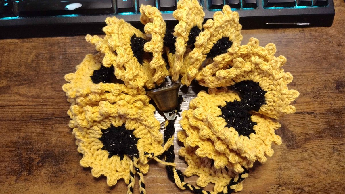CherryGryffon's tweet image. Updated my ko-fi shop to include the pattern for the Sunflower Wind Spinner variant, while I work on finishing some more of the Spring Blossom pre-made spinners! Happy Spinning 🌻

ko-fi.com/s/6708f6e86d

#crochet #shop #pattern