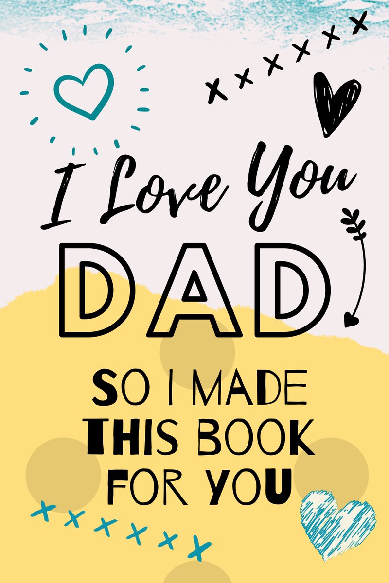 PattiRoberts7's tweet image. Show Dad how much he means to you. 💙I Love You #Dad – So I Made This Book for You
 50+ pages of memories, letters, drawings &amp;amp; moments to treasure forever.
 🎁 Perfect for #christmas, birthdays, or just because.  #FathersDay #GiftForDad #FamilyKeepsake amzn.to/4mUQH1H