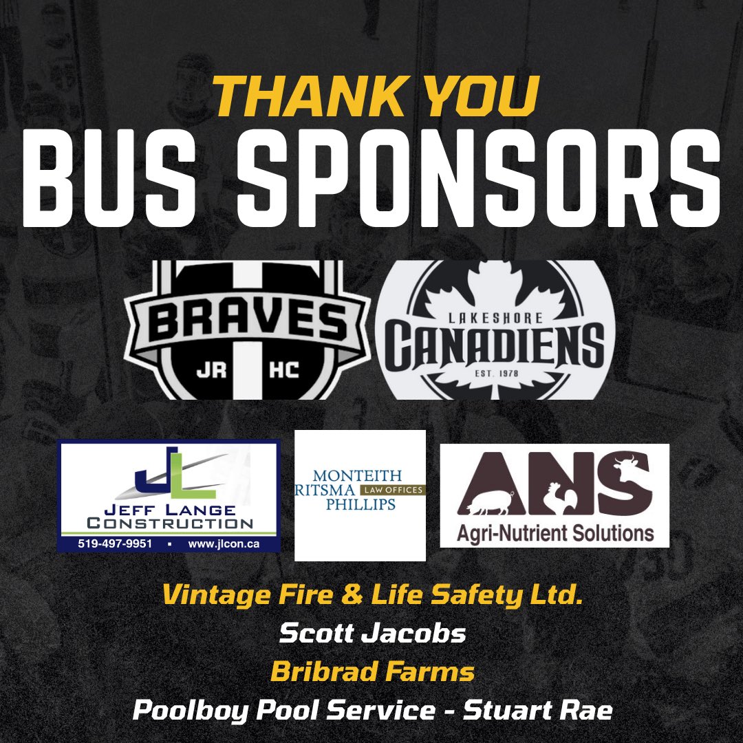 tavistockbraves's tweet photo. A huge thank you to all the support received to help get the boys safely to Lakeshore!
We appreciate your generous support!
#BuiltBrave https://t.co/RyGL4zsoVz