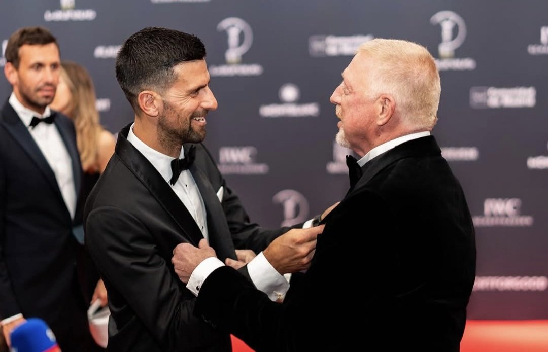 MilicaM84932667's tweet image. @DjokerNole 🤝 @TheBorisBecker 
@LaureusSport 

#Laureus #Madrid  #NoleFam