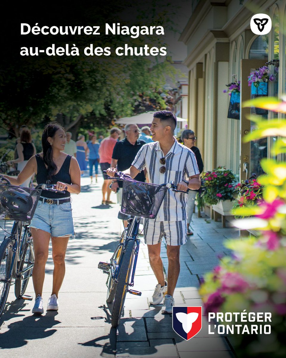 (1/2) Nous investissons dans de nouvelles attractions et des expériences inoubliables dans toute la région de Niagara, afin d’encourager les visiteurs à prolonger leur séjour et à découvrir davantage la région.