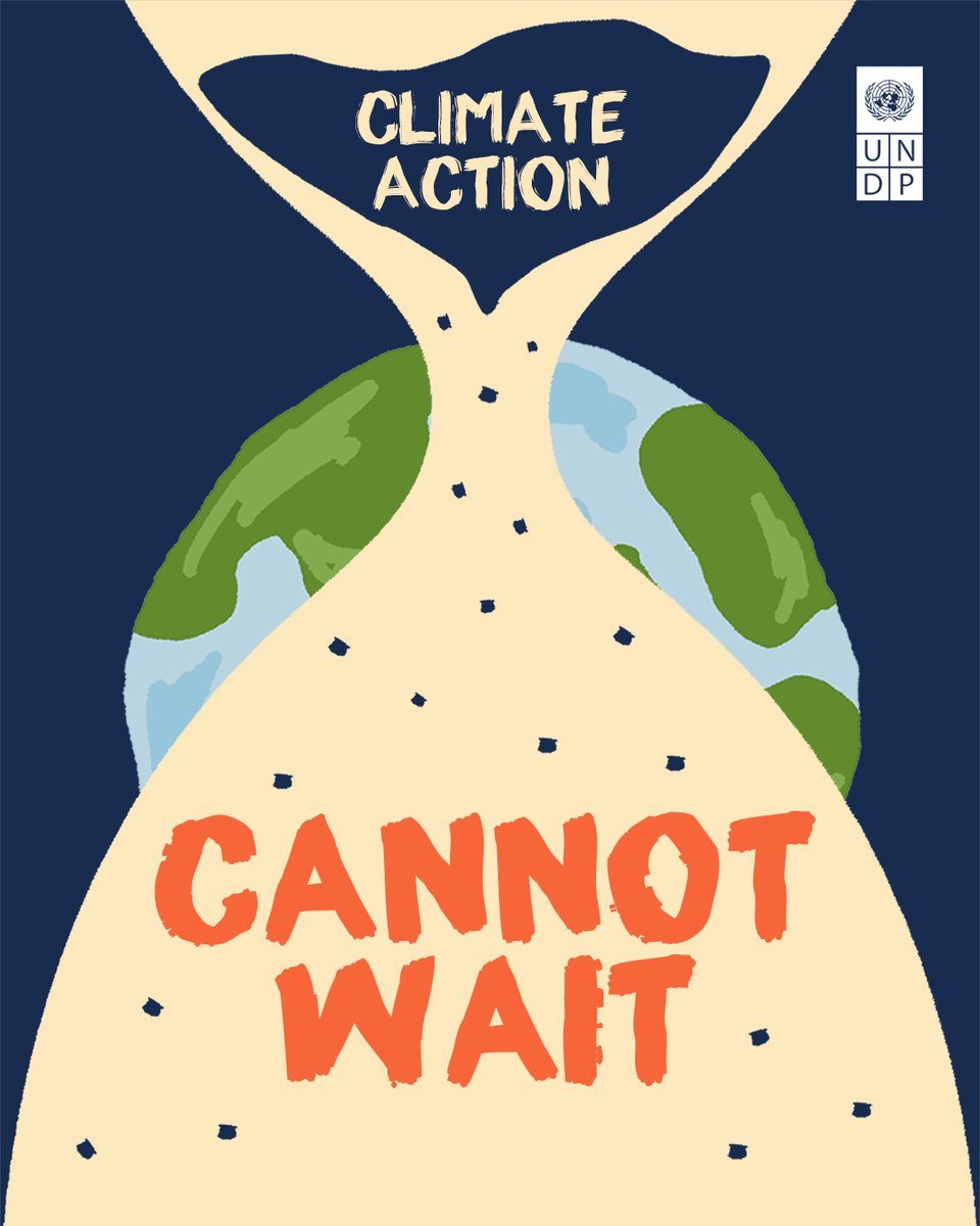 GlobalGoalsUN's tweet image. The clock is ticking.

#ClimateAction cannot wait.

Let’s make sure every moment counts to build a greener and more sustainable planet for all.

un.org/climatechange