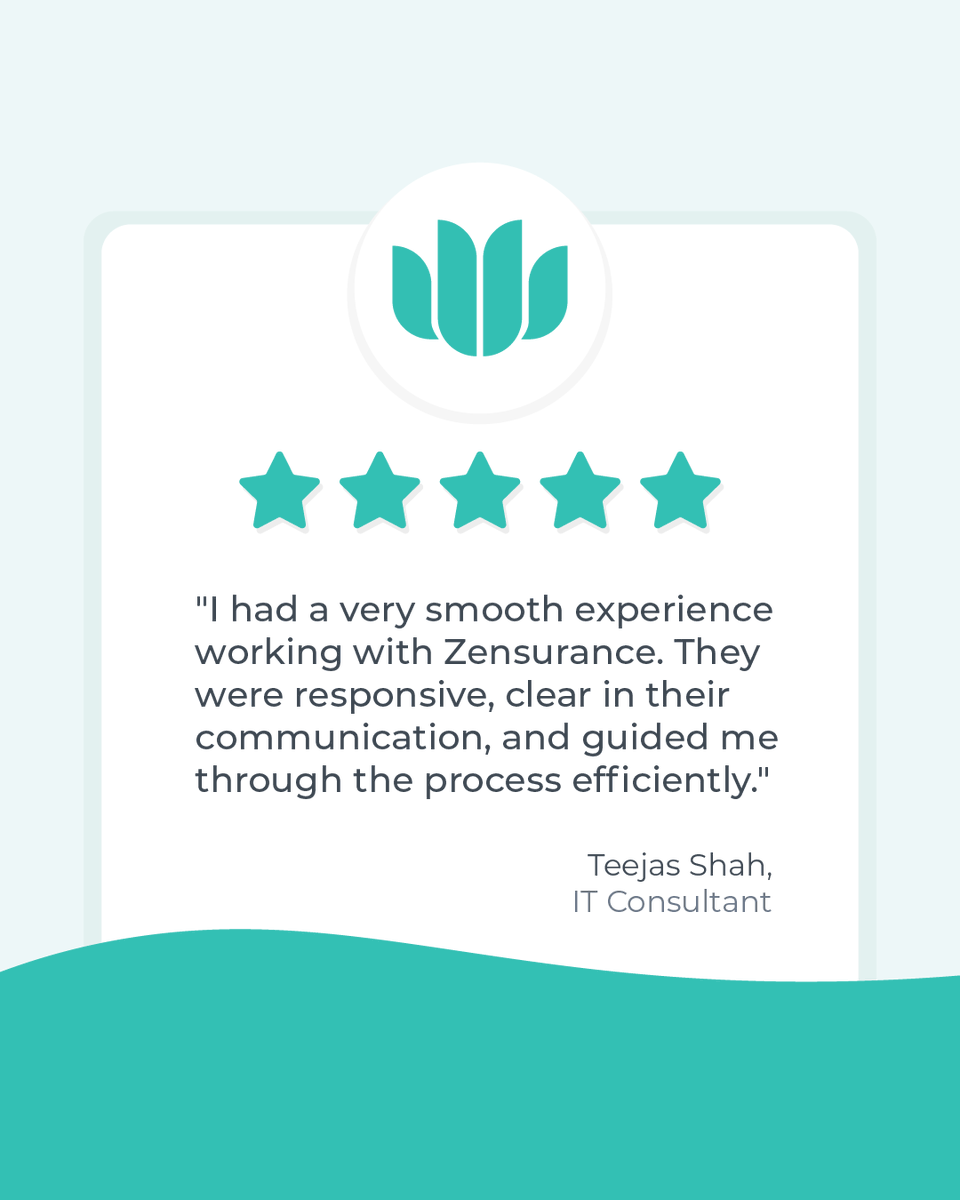 zensurance's tweet image. ⭐⭐⭐⭐⭐ "I had a very smooth experience working with Zensurance."

Pick a dedicated business insurance broker that understands your small biz.

Get a free quote &amp;amp; let's protect your future

👉 ow.ly/PgWe50YIMKP🛡️

#BusinessInsurance #GoogleReview #5StarReview #Trustpilot