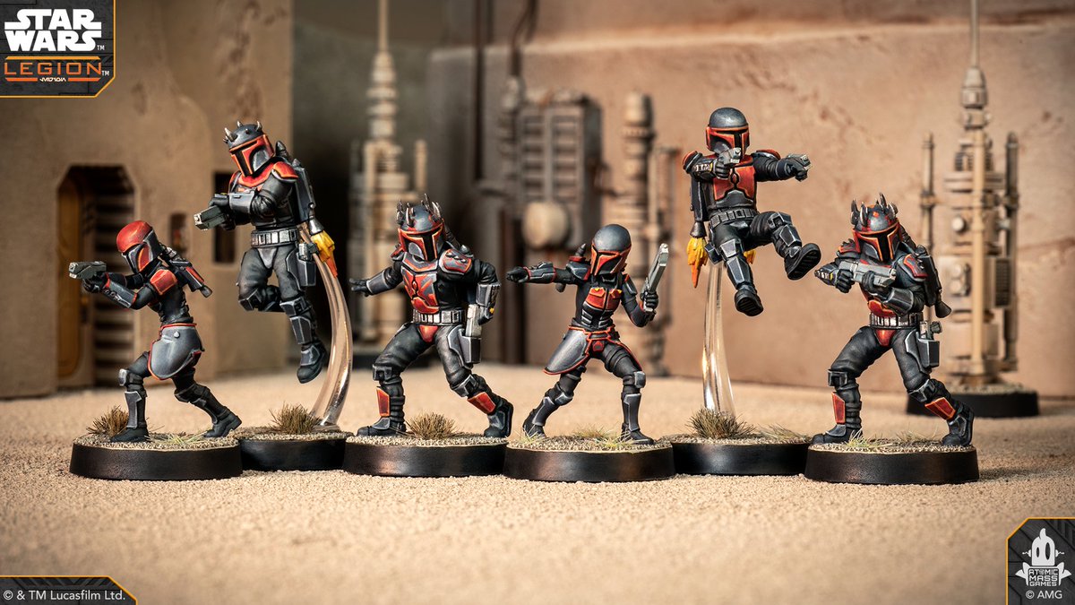The Mandalorian Super Commandos return to STAR WARS: Legion as the hardened strike force. Armed with beskar, jetpacks, and absolute conviction, these warriors bring Mandalorian warfare to its most ruthless form. Pre-order now. ow.ly/7yAJ50YMKWZ