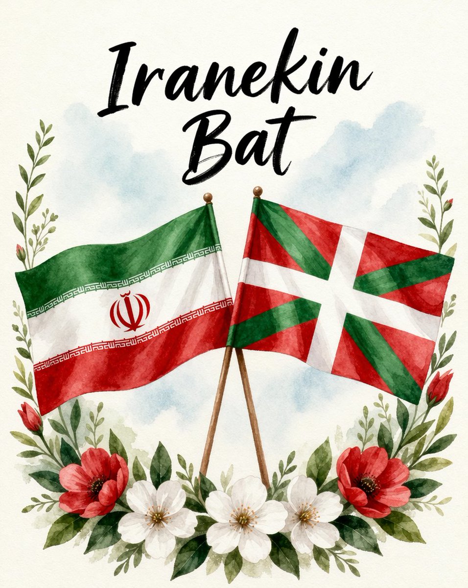 Tras meses de reuniones, queremos comunicaros que ha nacido el Comité Vasco de apoyo a Irán.

Comenzaremos a trabajar en la solidaridad internacional, empujados por compañeros que han participado en Samidoun EH y Siriaren Alde, además de camaradas que se han unido en el camino.