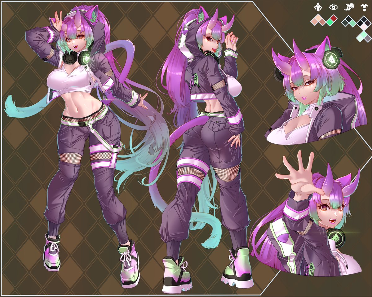 Whitemesser Oni Neko Dj tweet media