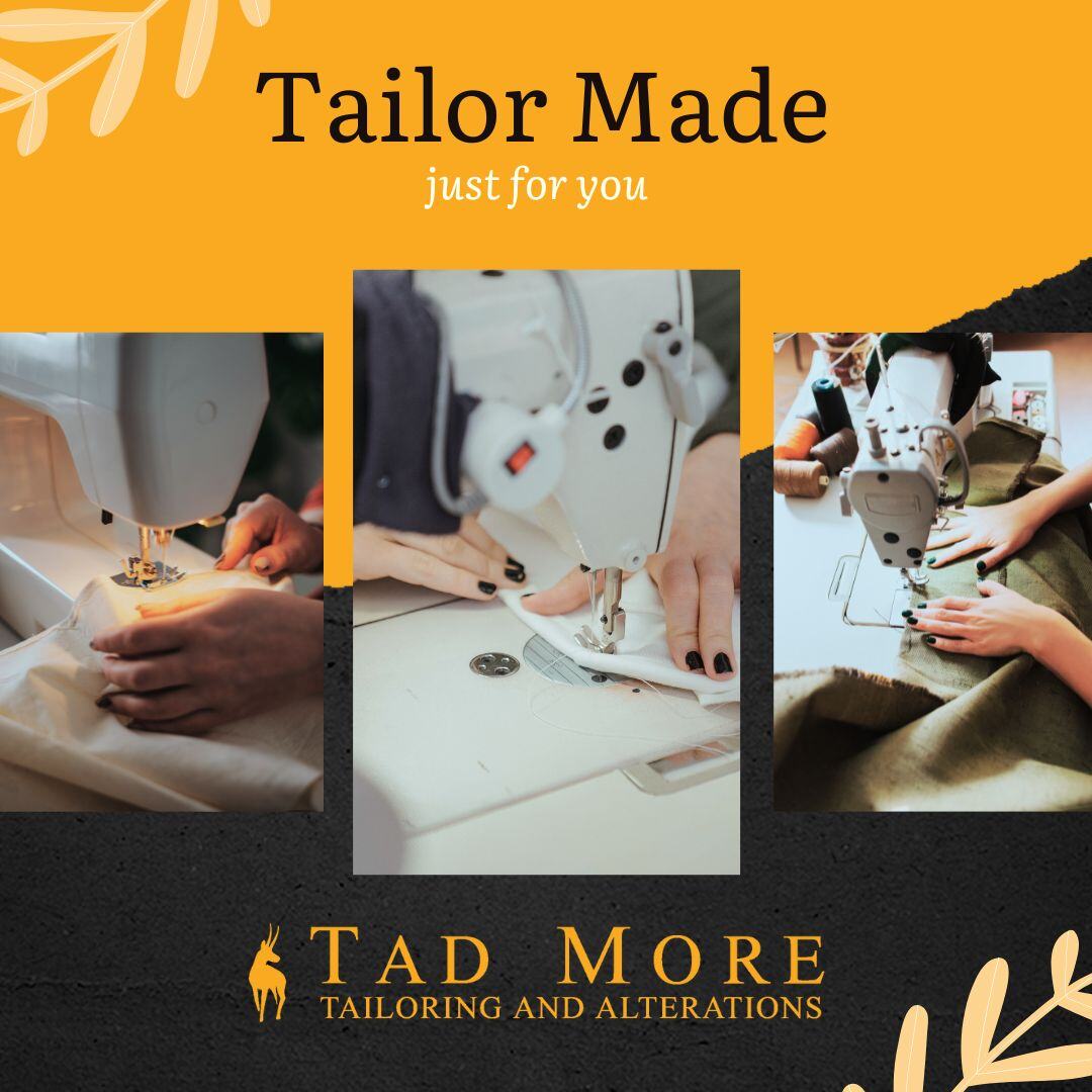 more_tad's tweet image. ✨ Tailor Made, Just for You ✨
At Tad More, every stitch tells your story.
🧵 Personalized service
✂️ Expert craftsmanship
🌍 Sustainable style choices
#TailorMade #TadMoreTailoring #AlterationsWithCare #SustainableStyle #FitMatters