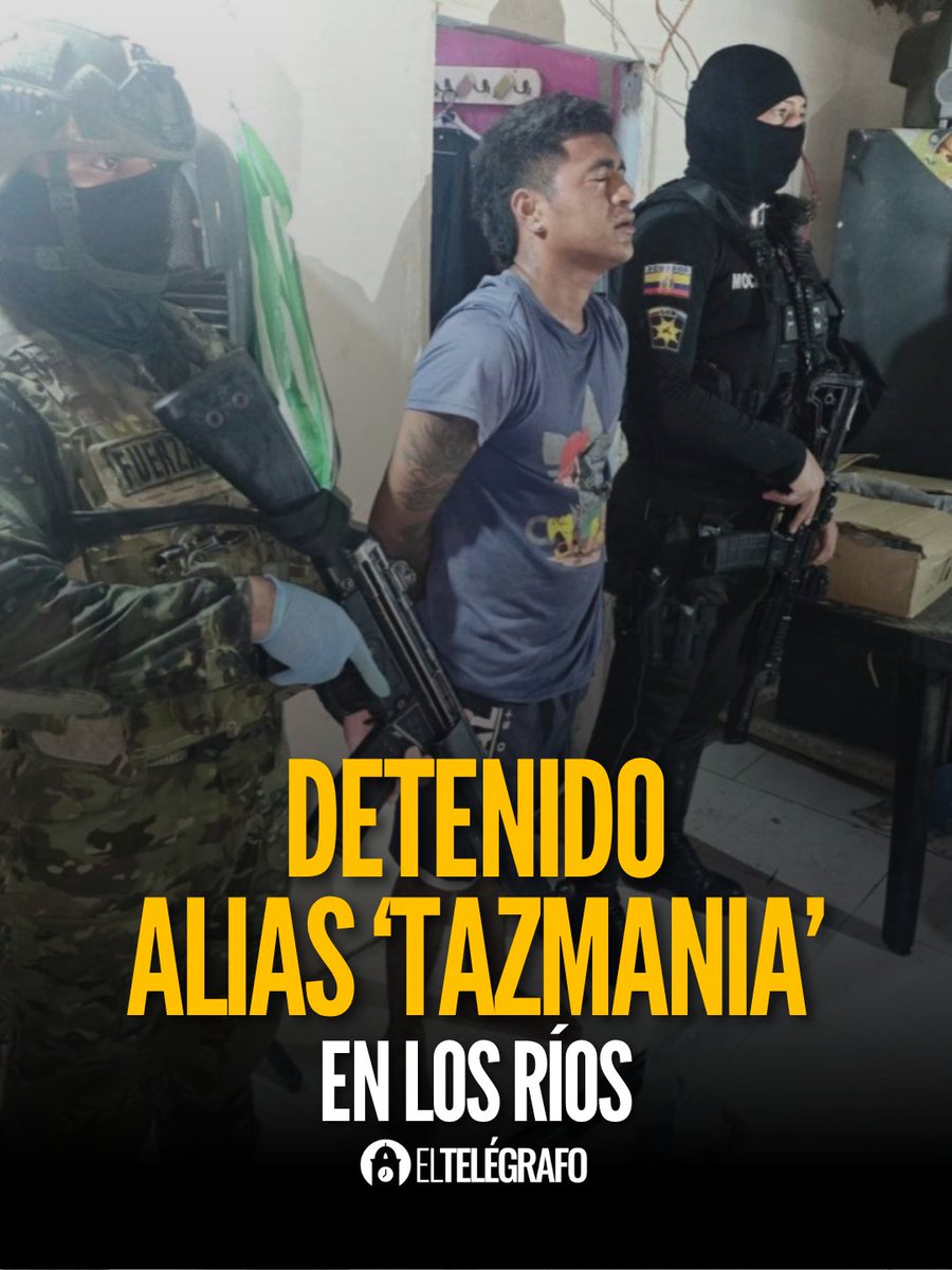 el_telegrafo's tweet image. #Seguridad | El operativo militar “Impacto Directo” deja un detenido, alias "Tazmania", en Los Ríos. #LéaloEnET: is.gd/NkK4BD