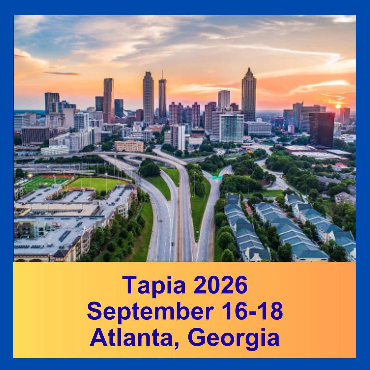 CMD-IT/Tapia Conference tweet media