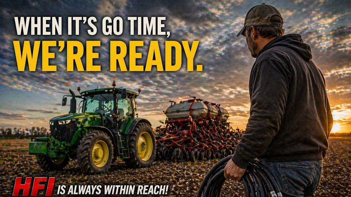 hfi_fluidpower's tweet image. HFI keeps you moving with the hose 
assemblies and hydraulic components
 you need, ready when it matters most.
 Stop by, give us a call, or visit us online 
to get what you need today.
#HFIPower #BuiltForTheField #HydraulicSolutions