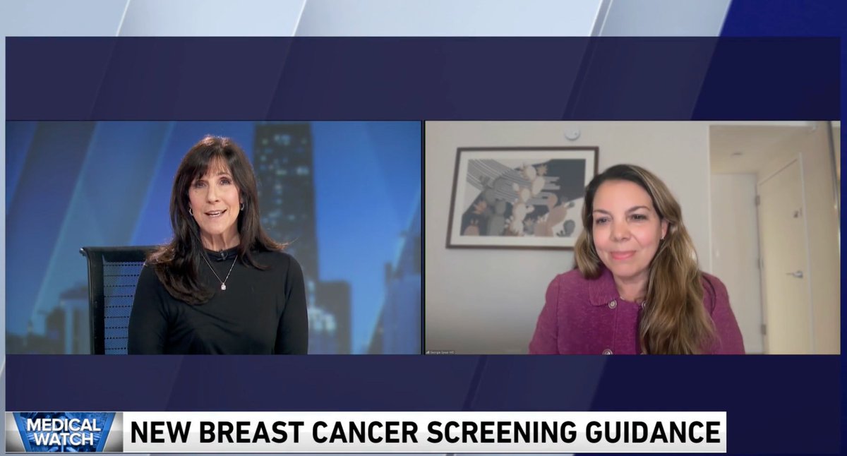NMHC_News's tweet photo. When should you start getting mammograms? On @WGNNews, @RADbreastMD of @NorthwesternMed breaks down the newest #breastcancer screening guidelines — and what women should know. 

WATCH: https://t.co/mislu3S41T https://t.co/70nNTRfkcQ