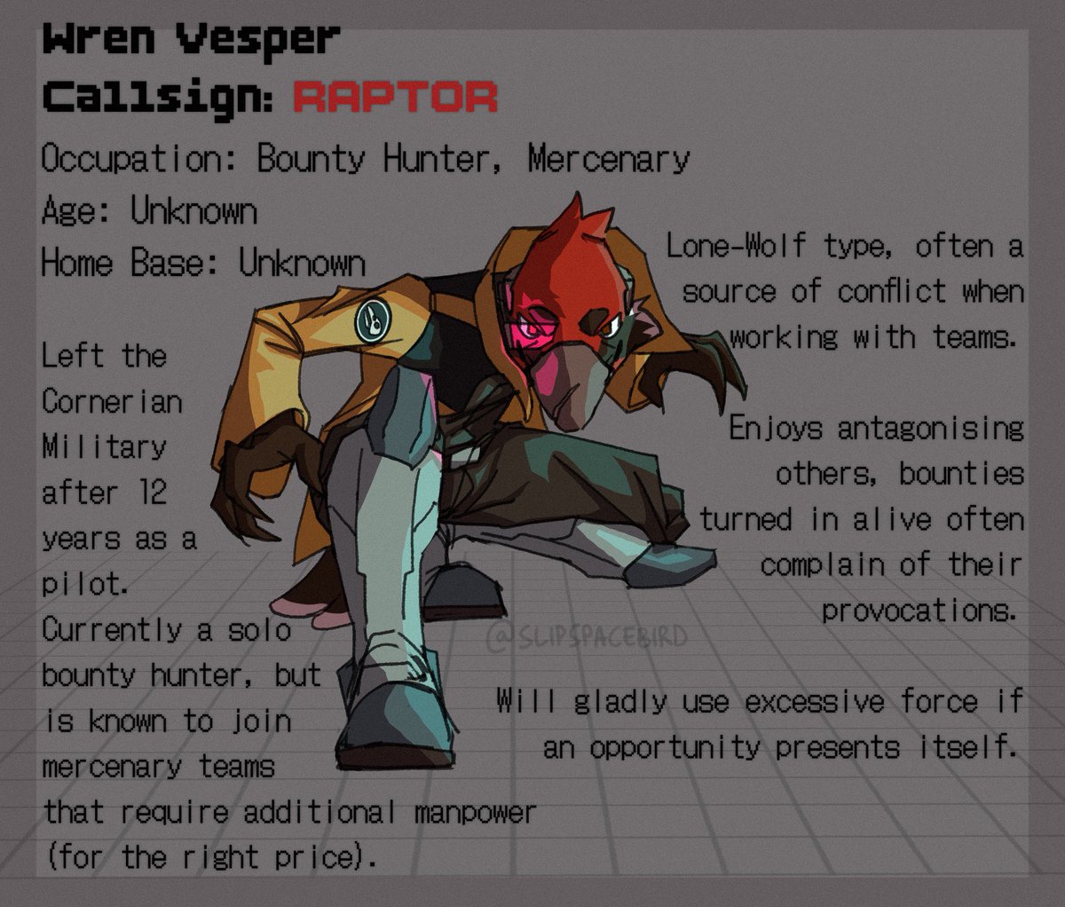 every furry should make a star fox oc