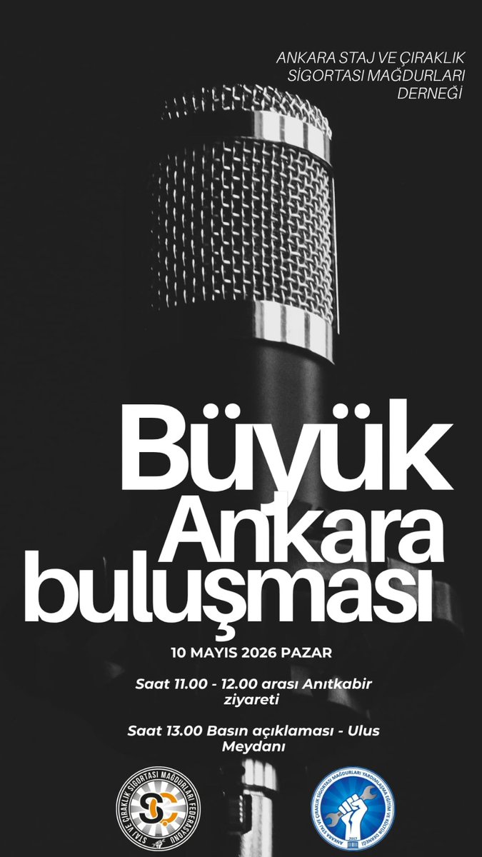 📢 BÜYÜK ANKARA BULUŞMASI 📢

<a href="/Akparti/">AK Parti</a> 
<a href="/herkesicinCHP/">CHP 🇹🇷</a> 
<a href="/iyiparti/">İYİ Parti</a> 
<a href="/MHP_Bilgi/">MHP</a> 
<a href="/devapartisi/">DEVA Partisi</a> 
<a href="/SaadetPartisi/">Saadet Partisi</a> 
<a href="/rprefahpartisi/">Yeniden Refah Partisi</a> 
<a href="/bbpgenelmerkez/">BÜYÜK BİRLİK PARTİSİ</a> 
<a href="/zaferpartisi/">Zafer Partisi</a> 
<a href="/_DemokratParti/">Demokrat Parti</a>
<a href="/RTErdogan/">Recep Tayyip Erdoğan</a>
<a href="/_cevdetyilmaz/">Cevdet Yılmaz</a>
<a href="/NumanKurtulmus/">Numan Kurtulmuş</a>
<a href="/mehmetucum/">Mehmet Uçum</a>
<a href="/oktay_saral/">Oktay SARAL</a>
<a href="/isikhanvedat/">Prof. Dr. Vedat Işıkhan</a>
<a href="/resulkurt34/">Doç. Dr. Resul Kurt</a>
<a href="/zorlu77/">Prof.Dr.Kürşad ZORLU</a>