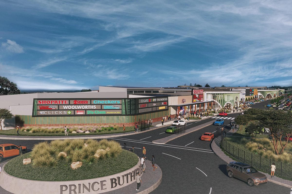 WMPB_Inc's tweet photo. [PROJECT UPDATE]: At WMPB, we are proud to have played a role in the successful completion of the Prince Buthelezi Mall in eMpangeni which is set to open on 30 April 2026.

Our team was appointed by the Moolman Group to carry out a detailed topographic survey to support the design phase of the development, ensuring accurate and reliable spatial data for the project team. In addition, we facilitated the subdivision of the property and the registration of the necessary servitudes, helping to lay the legal and physical groundwork for this landmark development.

It is always rewarding to see a project evolve from initial planning to a fully operational space that serves the community and contributes to local economic growth.

For more information on this masterpiece development, click on the link below: 

https://t.co/frdiGAnZEM