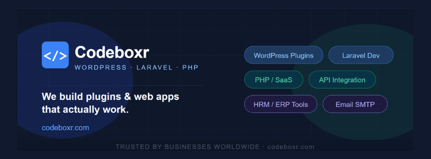 codeboxr's tweet photo. https://t.co/VHHtgeTj1g