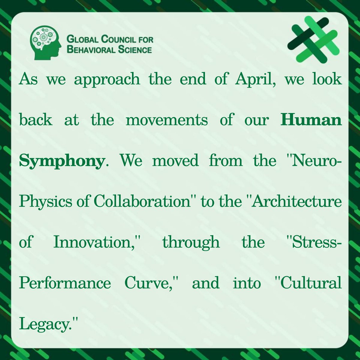 Global Council for Behavioral Science tweet media