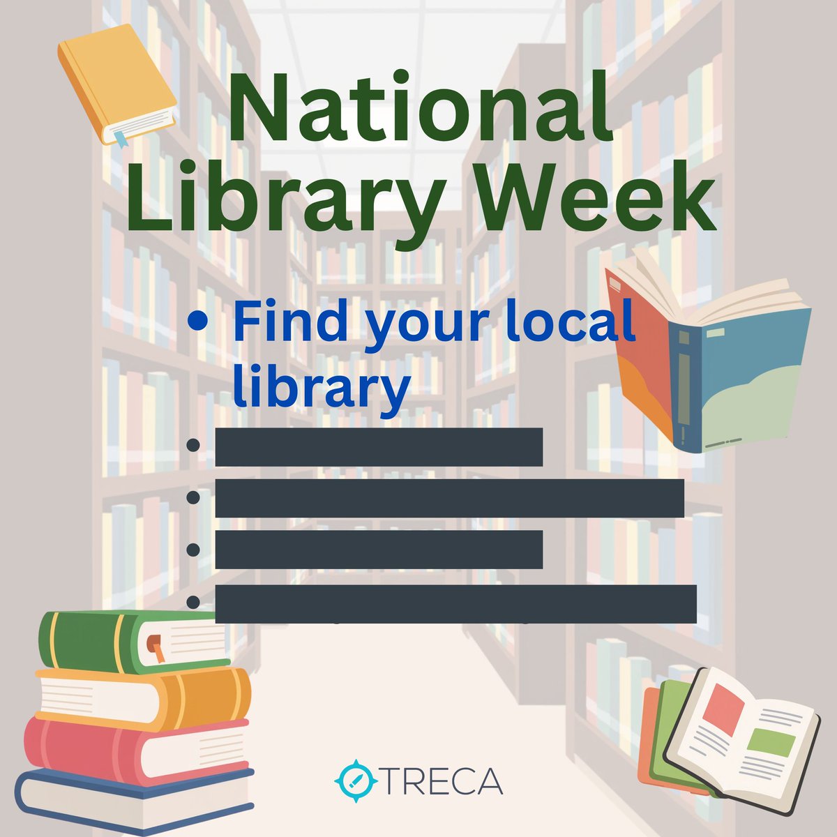 It's National Library Week! To help you get started exploring your local library, we're posting a new idea each day this week.
Did you know there are over 480 public library locations in Ohio?! Today's task is to find your local branch at library.ohio.gov/residents/find….