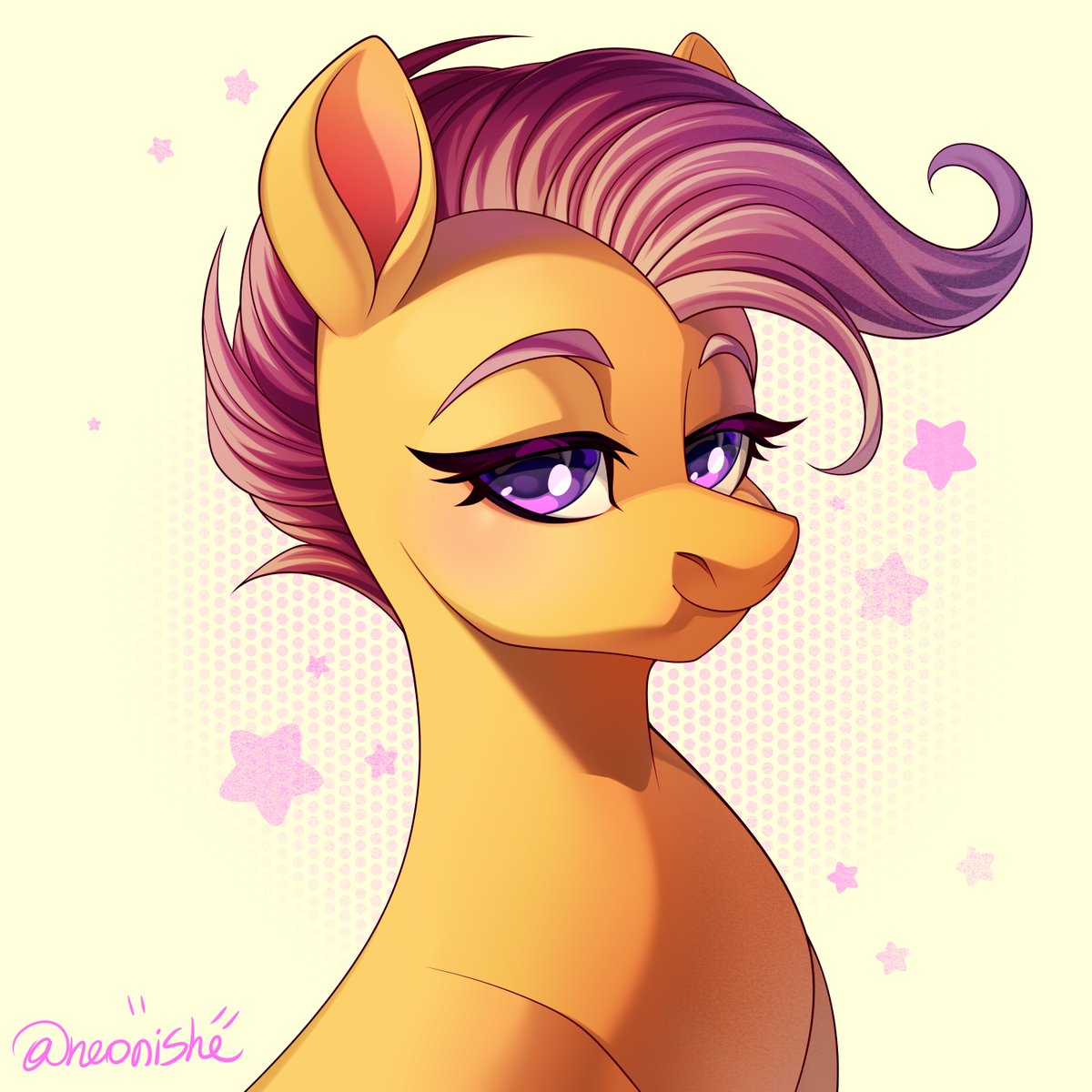 Neonishe's tweet photo. Scootaloo commission✨
#mlp #mylittlepony #art https://t.co/R5vLGFf8Zu