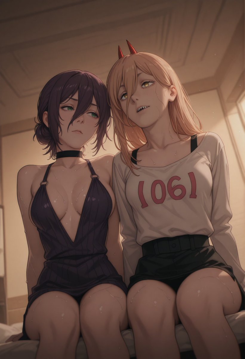 ScarletMeow_SFW's tweet image. Reze (24) x Power (23) — bomb meets blood. 💣🩸

#Reze #Power #ChainsawMan #チェンソーマン #Anime