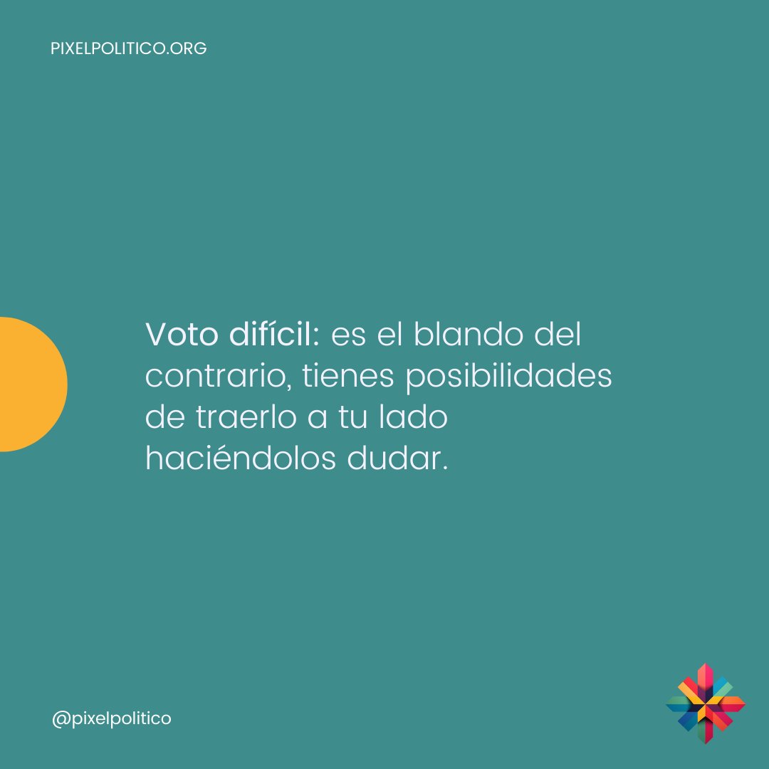 👁️¿Cuáles son los tipos de votos? En #PixelPolítico te explicamos. Al voto imposible ni lo consideramos. ¡Síguenos en todas las plataformas! 🏁

#MarketingPolítico #EstrategiadeCampaña
