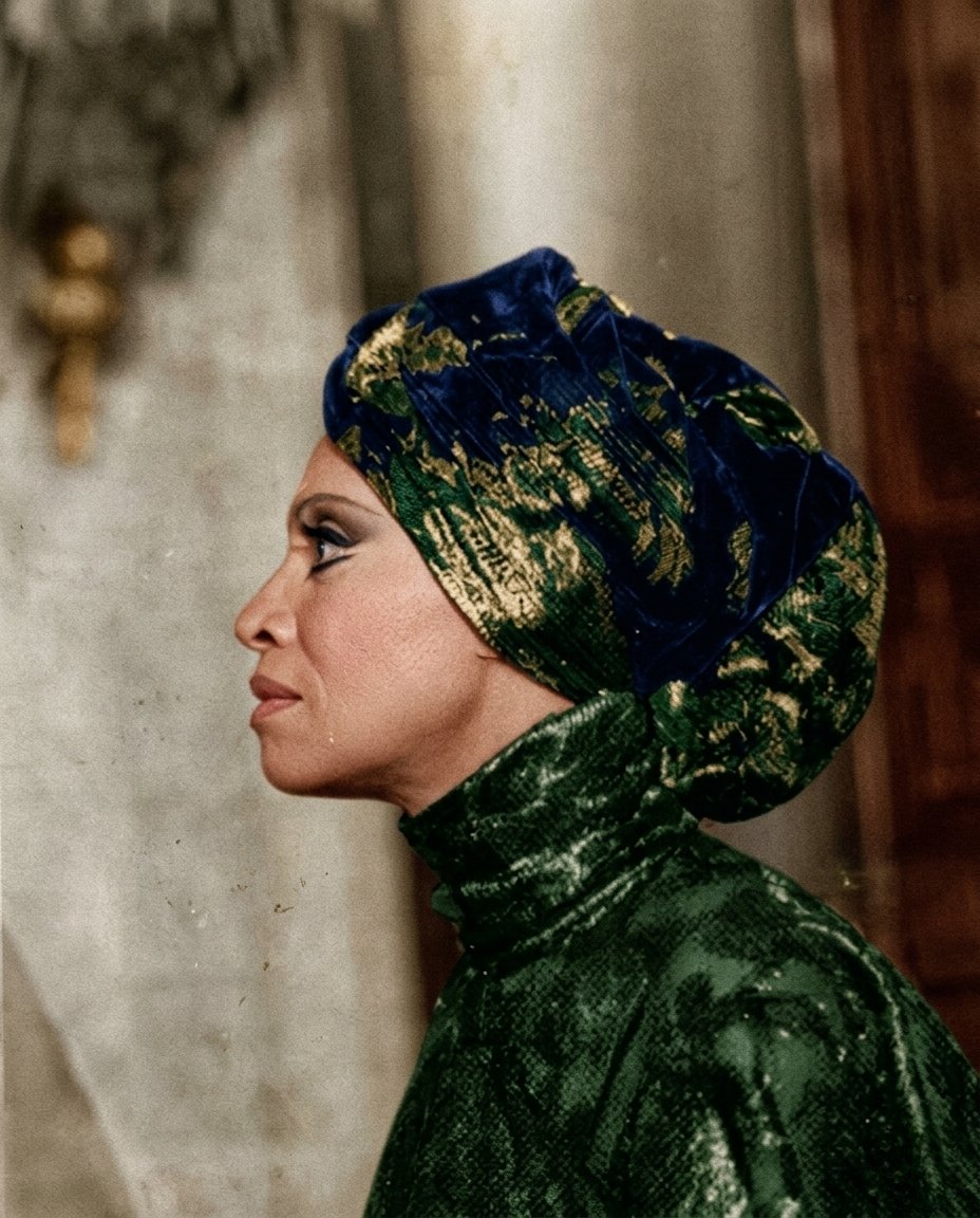 Miriam Pires como Dulce Leonardo em O Semideus, novela de Janete Clair, 1973. A personagem era uma atriz no ostracismo, emocionalmente instável, que sobrevivia das memórias dos tempos de fama, uma espécie de Norma Desmond tupiniquim. Se estivesse viva, hoje Miriam faria 99 anos.