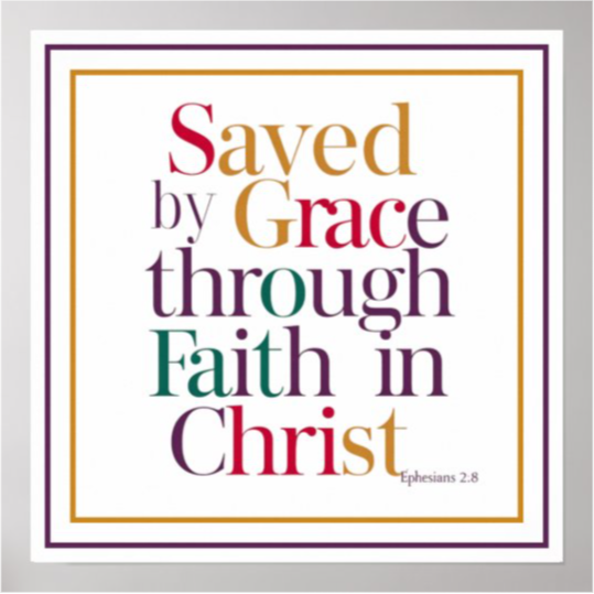 NickOlahJohn's tweet image. Confidence based on your own effort or the finished work of Christ? zazzle.com/saved_by_grace… Proclaiming "Saved by grace through faith in Christ" is the ultimate declaration of freedom for any believer. Elevate your spiritual atmosphere with this poster. #faith #grace #salvation