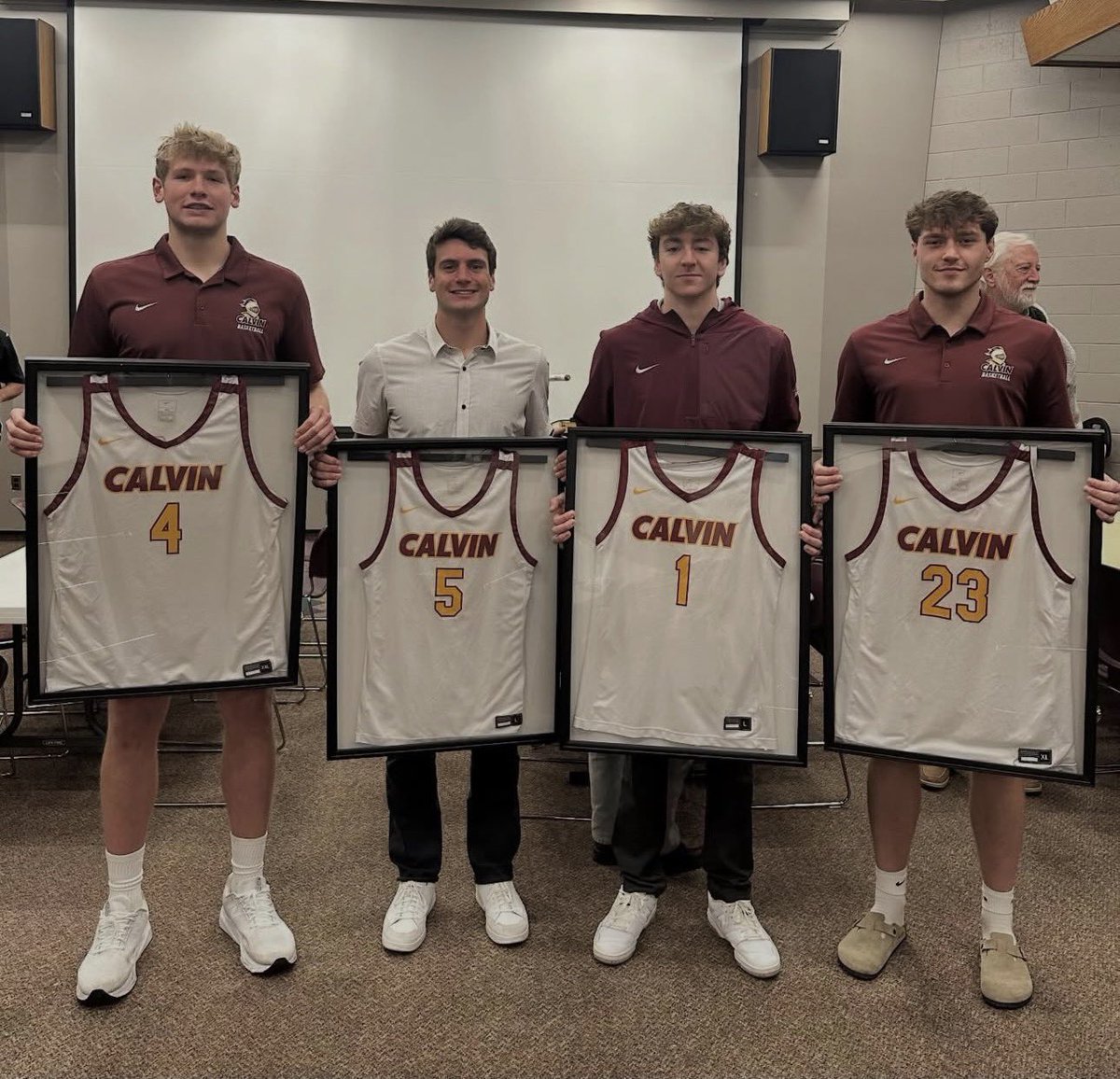 Calvin Basketball tweet media