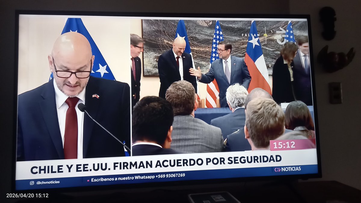 Y así es cómo Chile se baja los pantalones a EE.UU por 1 millón de dólares, pero lo que se dijo además y no se sabia hasta hoy, es que los minerales críticos van en el acuerdo firmado hoy.