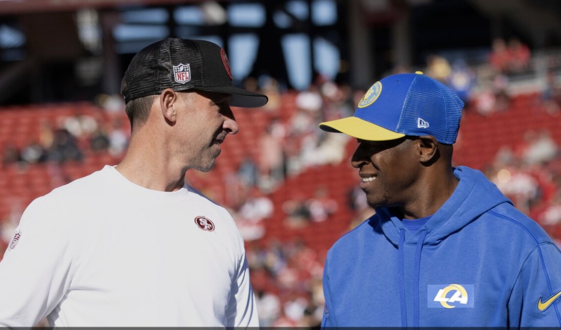 LombardiHimself's tweet image. New DC Raheem has told 49ers brass "if we draft this guy, we're having a pool party" about multiple prospects.

John Lynch: "I hope we're throwing a lot of pool parties for Raheem."