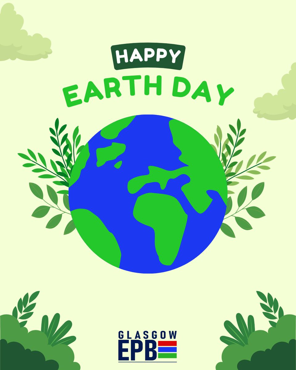 Happy Earth Day from the Glasgow EPB! 🌎♻