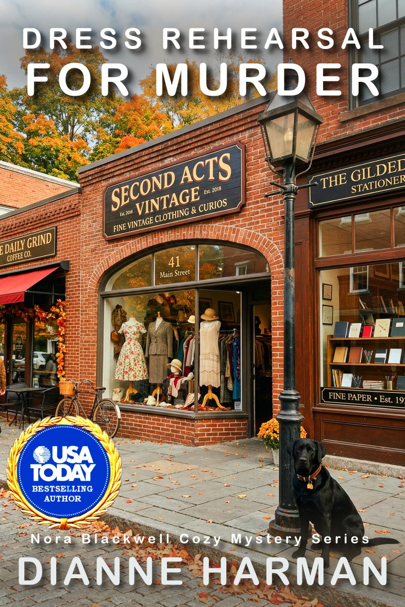 DianneDHarman's tweet image. Nora Blackwell just wanted the #costumes
Then her dog found something hidden at the bottom of the trunk — and a theater director's "heart attack" started looking a lot less natural
mybook.to/DRFM
#romance #vintageclothing