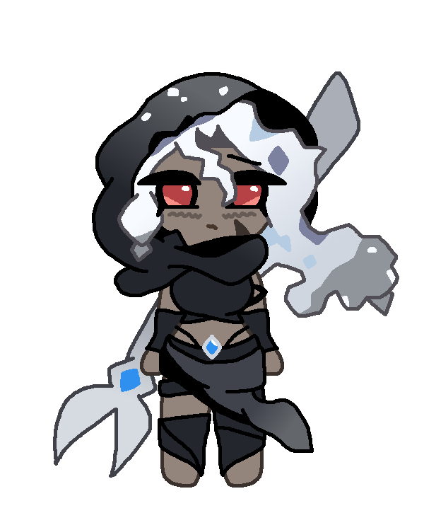 Practicing for a ship idea.
but first, Ash Salt Cookie drawing