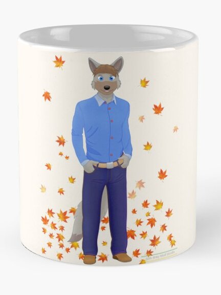 BobGrayWolf's tweet image. For that blessed morning with a delicious breakfast or for afternoon tea while listening to relaxing music. #RBandME:  redbubble.com/i/mug/Falling-… #findyourthing #redbubble #furryart #furryfandom