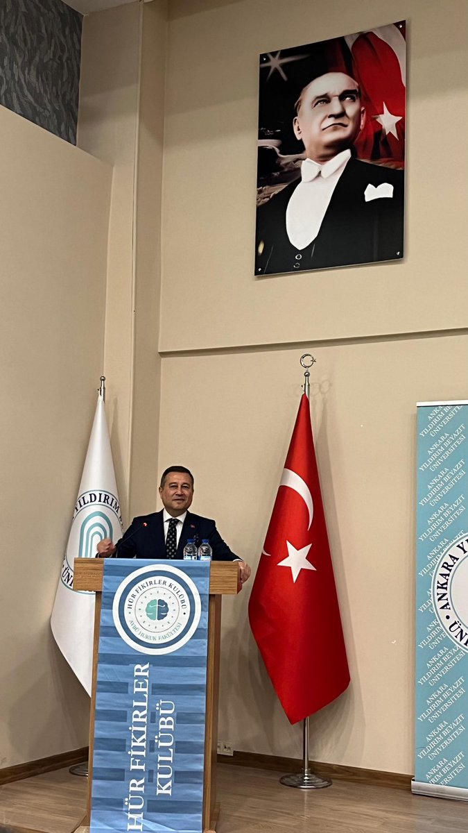 hurfikirybu's tweet photo. Hür Fikirler Kulübü olarak bu seferki Gündemin İçinden etkinliğimizi Adalet Bakanlığı Yüksek Müşaviri Enis Yavuz Yıldırım ile gerçekleştirdik. https://t.co/XEcLEgqX8k