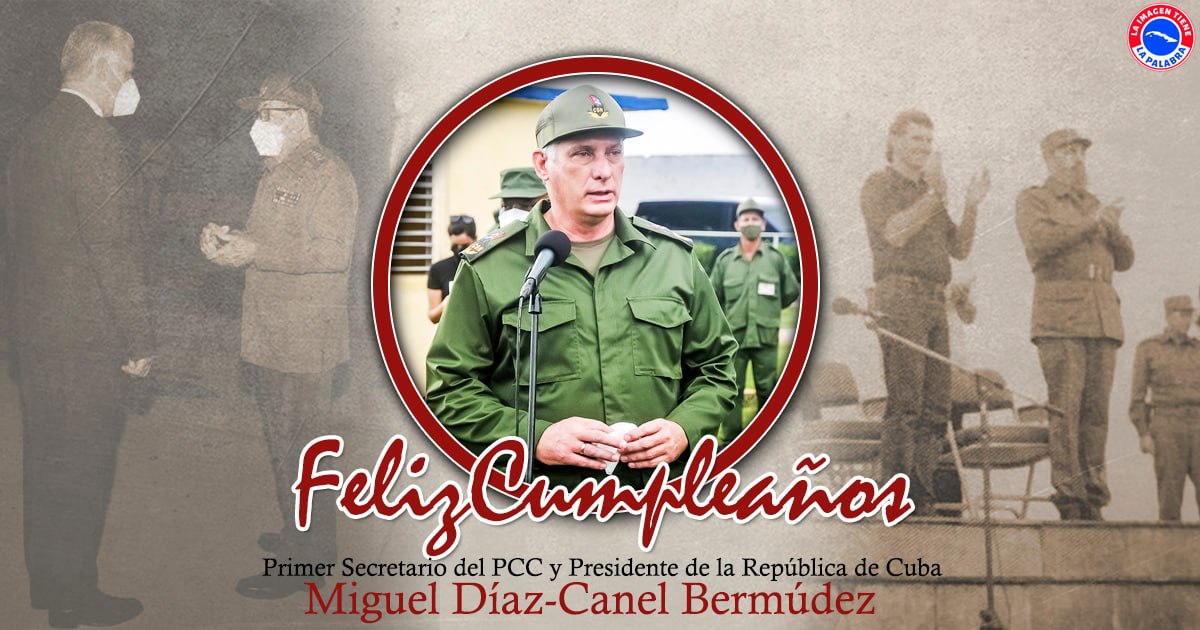 Feliz cumpleaños Presidente!!! La ciencia cubana ha encontrado en usted su más fiel defensor. #SanctiSpíritusEnMarcha #YoSigoAMíPresidente