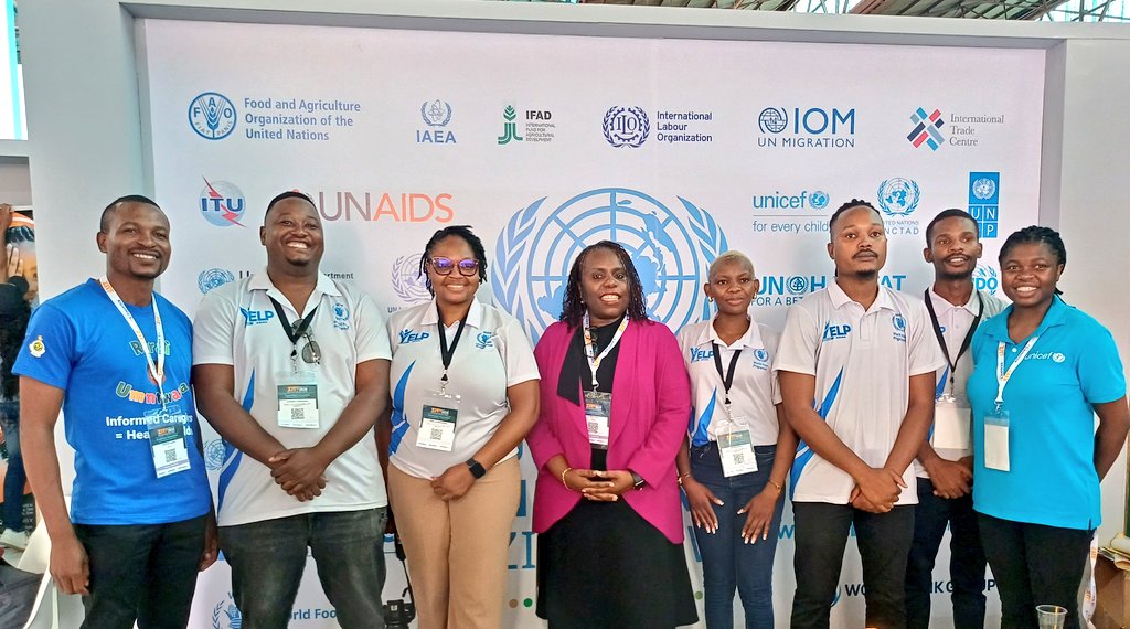 UNZimbabwe's tweet image. Ending GBV and harmful practices &amp;amp; ensuring access to sexual &amp;amp; reproductive health services remains a key goal of the #UnitedNations. @EtonaEkole UN Resident Coordinator a.i. visited the UN Stand Peace pillar @ZITF2026 and discussed the important work being done to end #GBV.