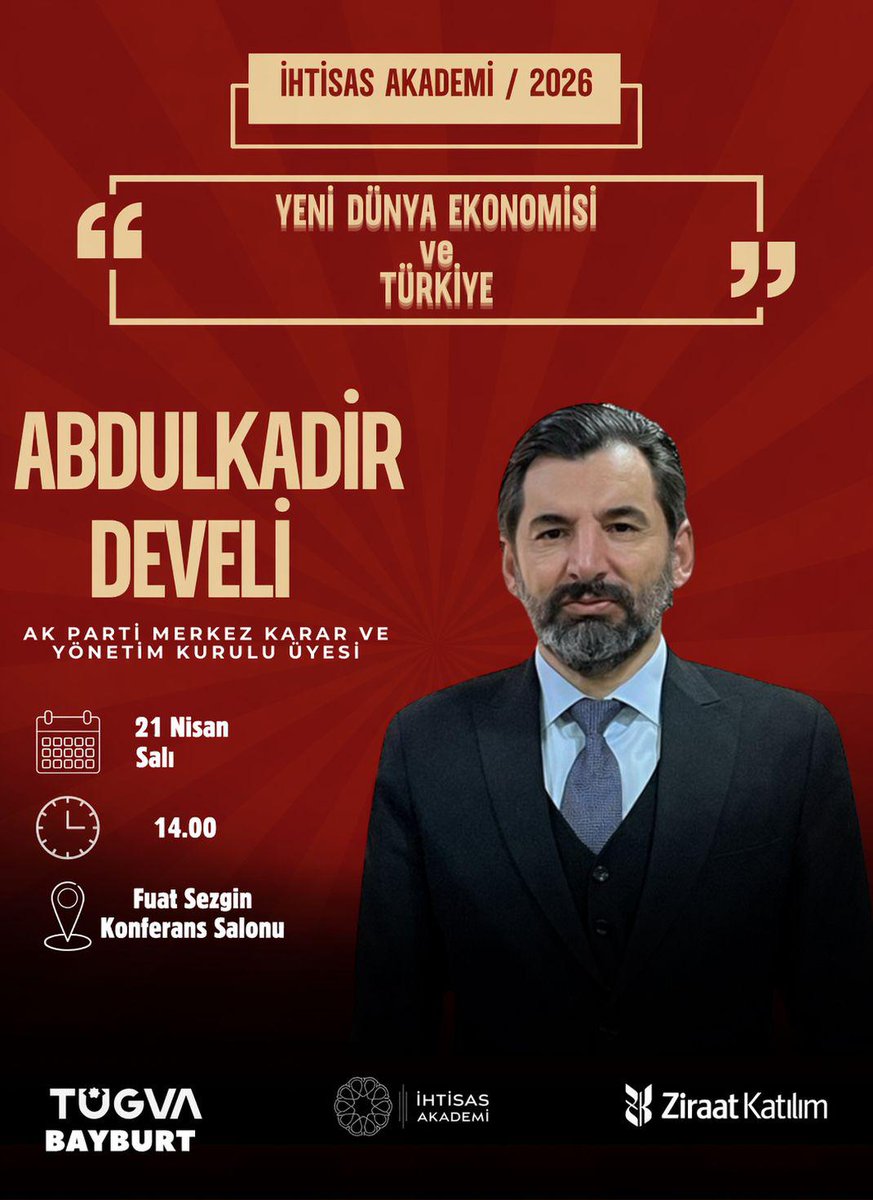 Prof.Dr.Abdulkadir DEVELİ tweet media