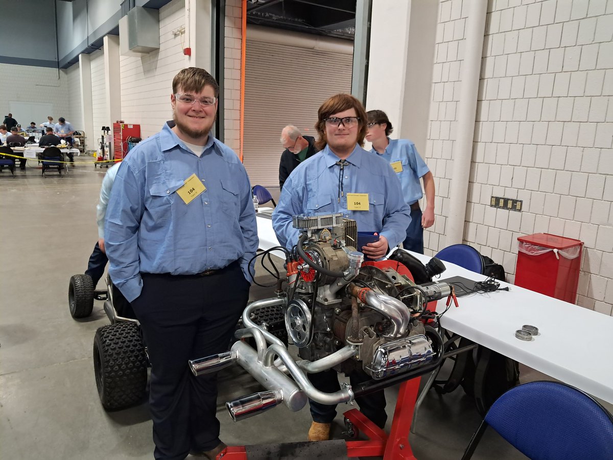 WataugaAutomot1's tweet photo. This year's student skills projects took 2nd, 3rd, 4th, and 5th place! Best yet? Watauga Watauga County Schools now has its first Skills member who has been elected to a state office!! Also? A HUGE thanks to https://t.co/i92m0SuY3l for donating the funds needed to feed these kids https://t.co/JTYVyjamyd