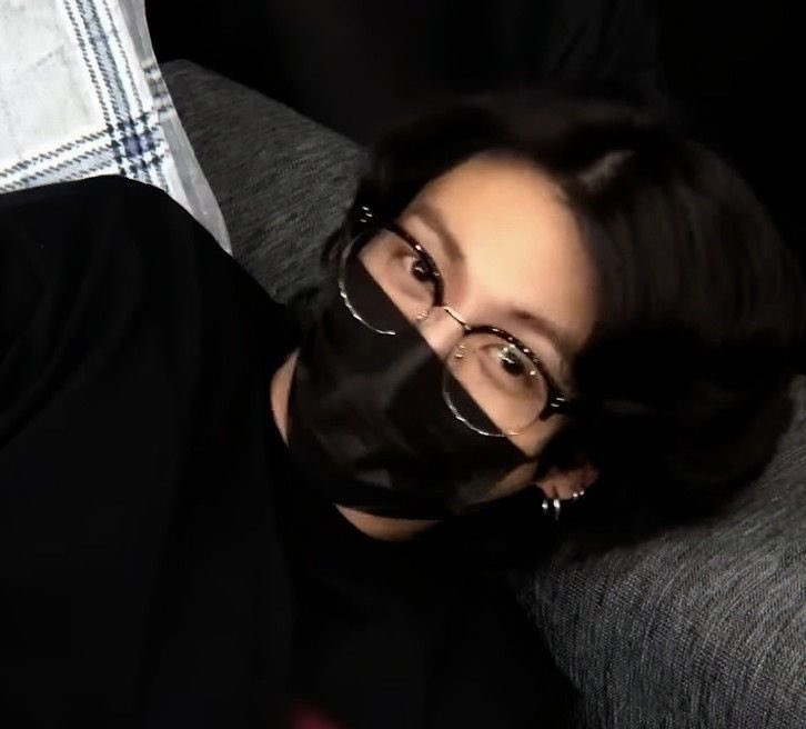 My favorite genre of Jungkook is him with his nerd boy glasses