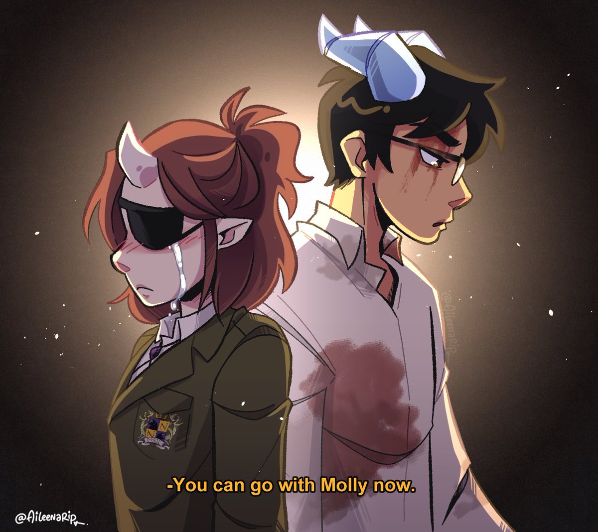 q!Tina: why are you trying to get rid of me?
q!Aldo: Entiendo que serás más feliz ahí, necesito alguien que esté siempre.

#qsmp2 #qsmpfanart #aldogeo #tinakitten