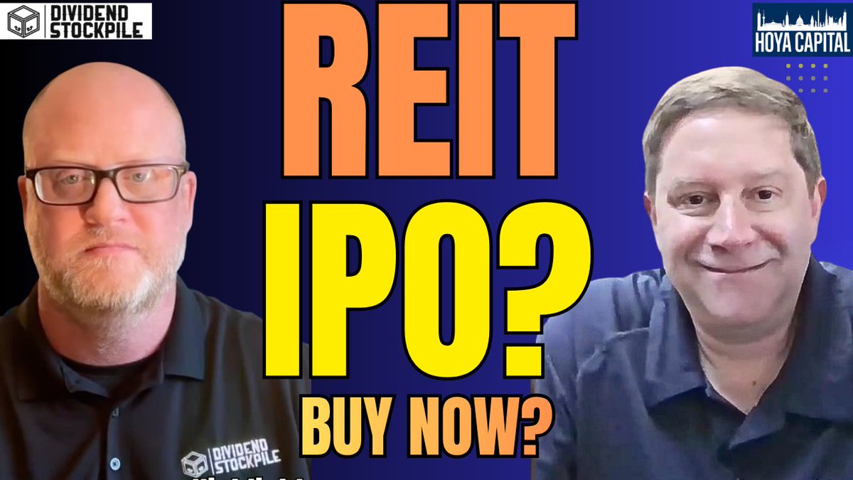 DivStockpile's tweet image. New IPO Alert! 
Just interviewed @HoyaCapital's David Auerbach about the upcoming National Healthcare Properties (NHP) listing.

NHP has a focus on senior housing &amp;amp; medical offices. Is this the healthcare play your portfolio needs? 

youtu.be/iOpGCNzdcVc
$NHP #REITs #Dividends