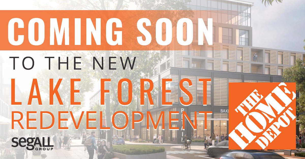 segallgroup's tweet image. We’re pleased to announce the finalization of @HomeDepot  deal at the new Lakeforest Redevelopment, with Greg Ferrante of Segall Group representing the tenant in this expansion.

Contact Greg Ferrante (443.465.0747) to learn more.
#segallgroup #retailready #commercialrealestate