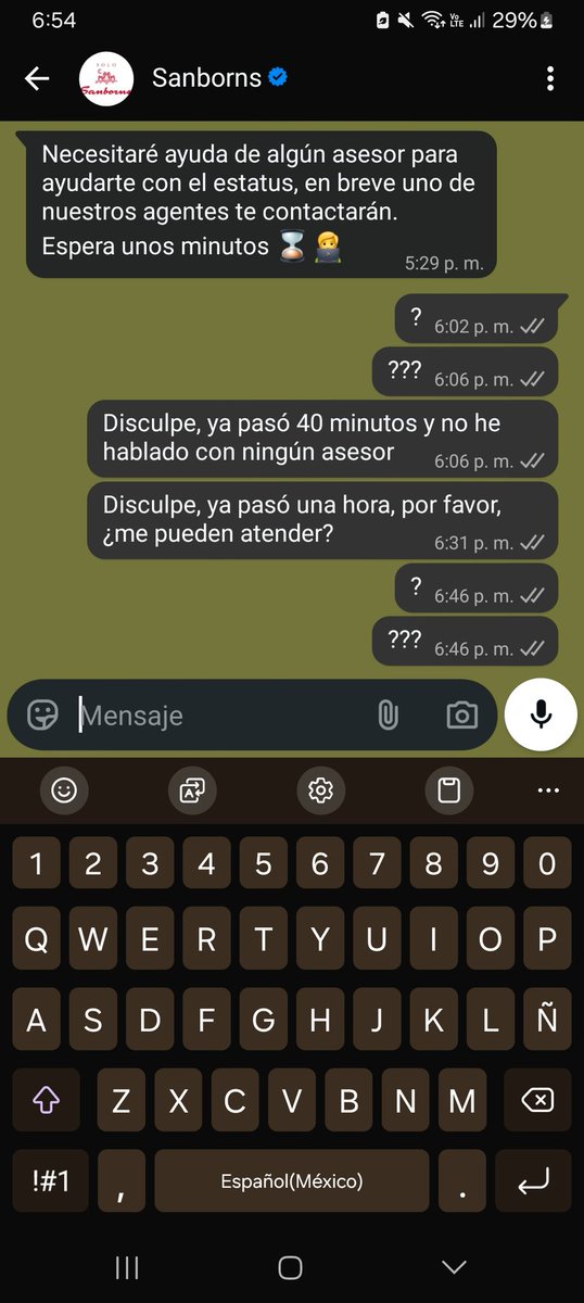 hezss01's tweet photo. @IgnacioDua @solosanborns @arturoelias @hectorslimseade @carloslim @sanborns_ayuda @Profeco Estoy en la misma situación, para empezar su página en línea NO sirve, una semana entera y no procesaron mi pago hasta recién y debido a la pésima experiencia yo ya no quiero el pedido, y estoy esperando la cancelación y reembolso pero te ponen con el asesor y tardan en responder https://t.co/X5PWRfl9Ts