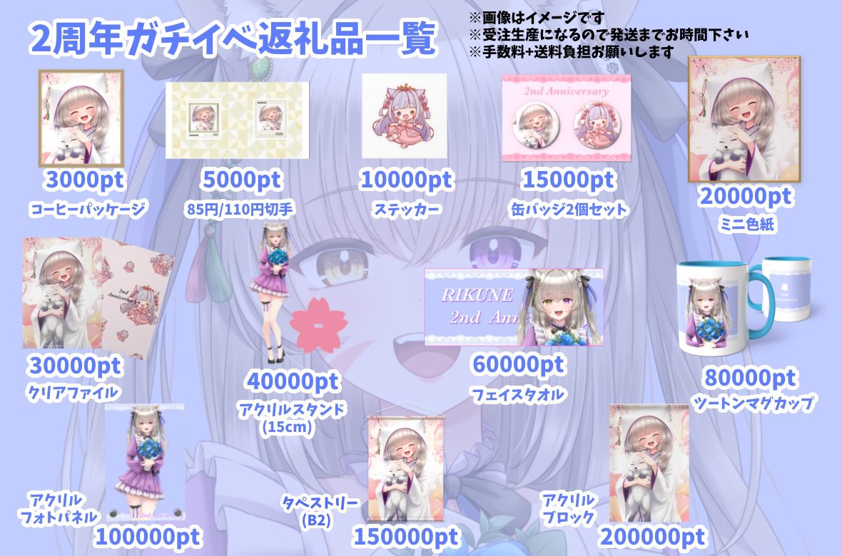 六音(りくね)🐾🎰14日～2周年ガチイベ🔥 tweet media