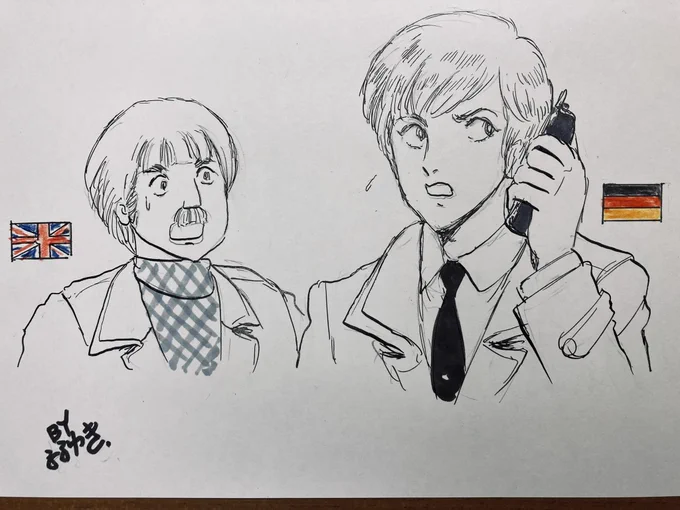 RP 「エロイカより愛をこめて」はいいぞ☺️
伯爵と少佐というあまりに強烈な光を放つ主役に2人に振り回され、こっそり連絡をとりあい秘密の互助会みたいになる常識人のボーナム君と部下Aが好みです。 