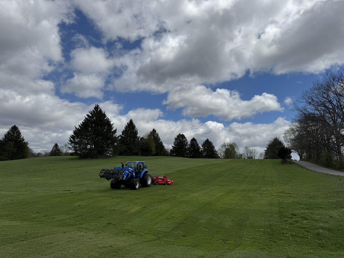 968Trent's tweet photo. Turned out to be a great day in North Western Pennsylvania for a Trimax Pegasus/SR demo! If you’re interested in a very versatile mower please reach out for a demo! Thank You Mike with @TrimaxMowers for all your help! https://t.co/s3cMy4dISM